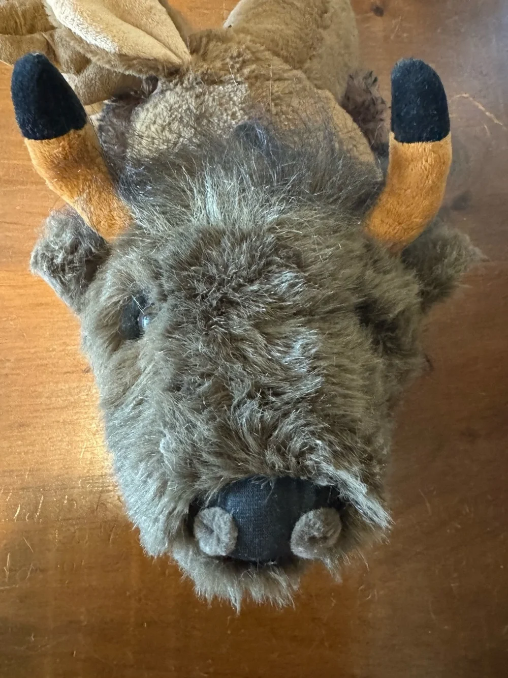 Stuffed animal heads for nursery room